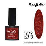 La Jolie Midi Smalto Semi Permanente 7ML. "dal n. 250 al n. 316"