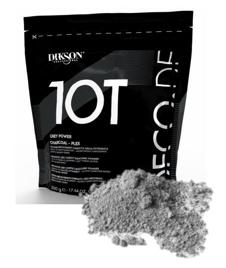 Decolorante 10 toni grey power Plex 500gr Zip – Dikson