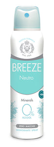 BREEZE DEODORANTE SPRAY 150ML. NEUTRO