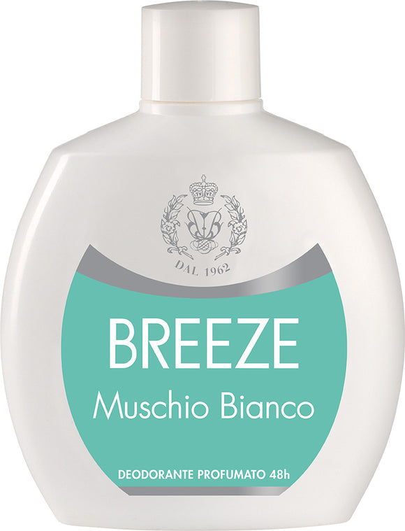 BREEZE DEODORANTE SQUEEZE 100ML MUSCHIO BIANCO