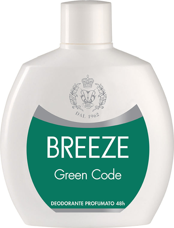 BREEZE DEODORANTE SQUEEZE 100ML GREEN CODE