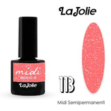 La Jolie Midi Smalto Semi Permanente 7ML. "dal n. 1 al n. 127"