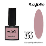 La Jolie Midi Smalto Semi Permanente 7ML. "dal n. 250 al n. 316"