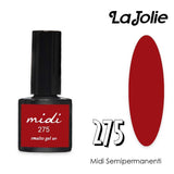 La Jolie Midi Smalto Semi Permanente 7ML. "dal n. 250 al n. 316"