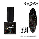 La Jolie Midi Smalto Semi Permanente 7ML. "dal n. 250 al n. 316"