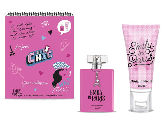 Emily in Paris C'est Chic kit profumo 50ml. + Body Lotion 100ml.