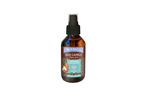 I Provenzali Olio Capelli Argan e Macadamia 100ml.