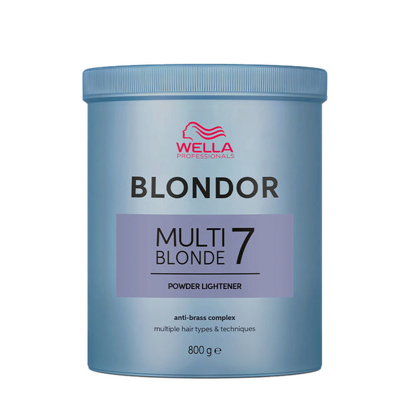 Wella Blondor Multi Blonde 7 Powder Lightener 800gr - decolorante