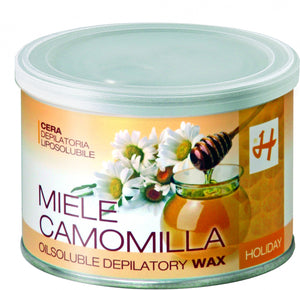 Holiday Cera Depilatoria Liposolubile 400ml Miele e Camomilla