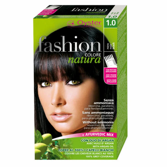 Fashion Natura Kit colore capelli senza ammoniaca, PPD, resorcina, parabeni, allergeni