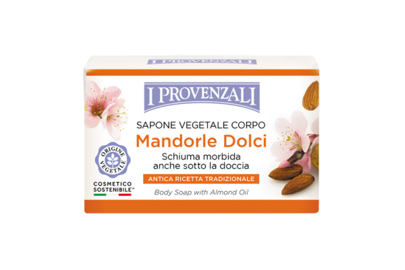 I PROVENZALI SAPONETTA VEGETALE MANDORLE DOLCI 250G