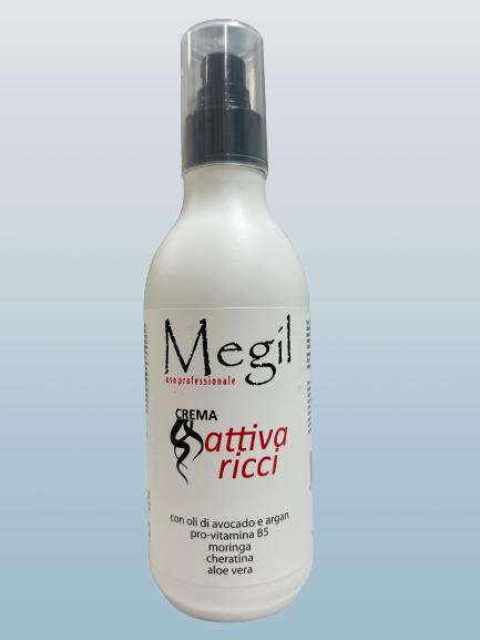 Megil Crema Ravviva Ricci 250ml.