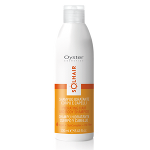 Oyster Solhair Shampoo idratante corpo capelli 250ml.