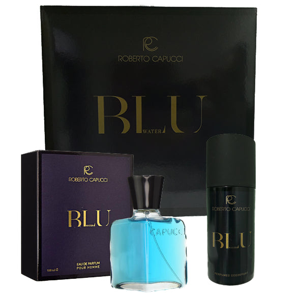 CAPUCCI BLU WATER COFANETTO EDP 100 ML + DEODORANTE 150 ML