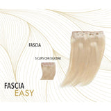 Extension Fascia Easy 5 clip 55cm 100gr. capelli naturali - Iris