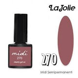 La Jolie Midi Smalto Semi Permanente 7ML. "dal n. 250 al n. 316"