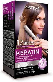 KATIVA Kit Liscio Brasiliano xpress Keratin 12 week