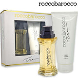 Roccobarocco Tre : EDP 100ml spr + Body Lotion 200ml.