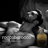 Roccobarocco Last King : EDT 100ml spr + Shower Gel 200ml.