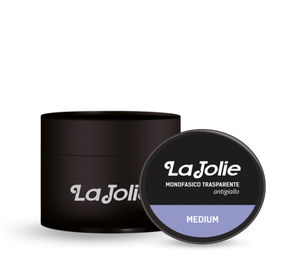 LA JOLIE GEL MONOFASICO TRASPARENTE ANTIGIALLO MEDIUM - 15ML - 30ML.