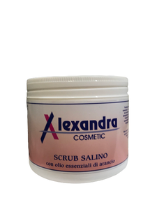 ALEXANDRA SCRUB SALINO 500ML CON OLIO ESSENZIALE DI ARANCIO