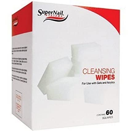 SUPERNAIL CLEANSING WIPES 60PZ